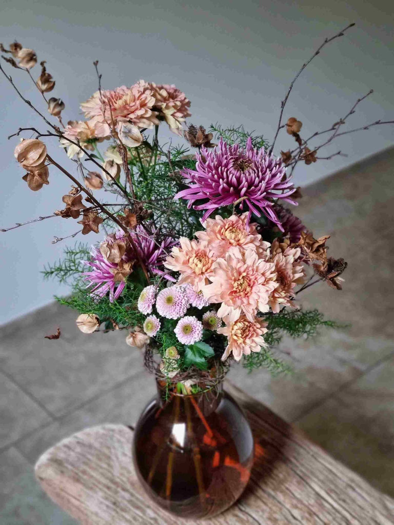 Buntes Blumenabo für Firmen - 6 Monate - fleurs de vie