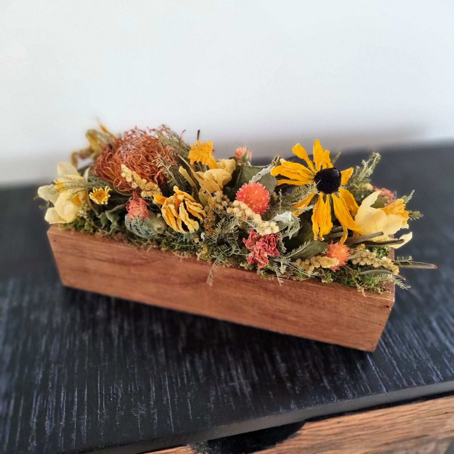 Gesteck aus Trockenblumen – fleurs de vie