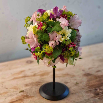Gesteck Blumenabo für Firmen - 12 Monate - fleurs de vie